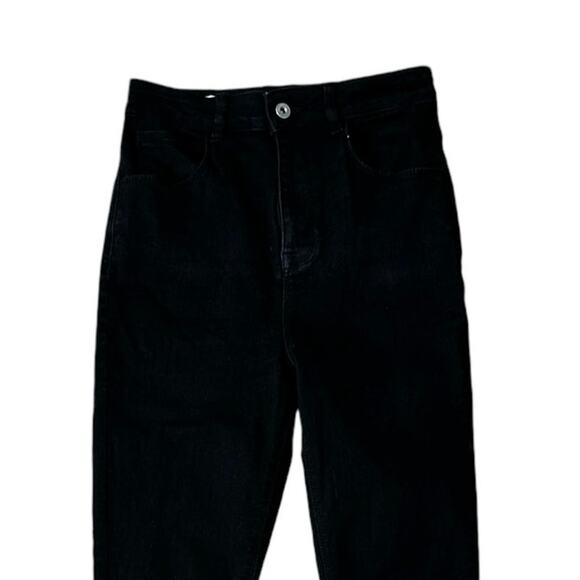 COLLUSION x001 Black Skinny Jeans in black W28 L32 Sold Out  ASOS Emo Goth - Picture 4 of 4